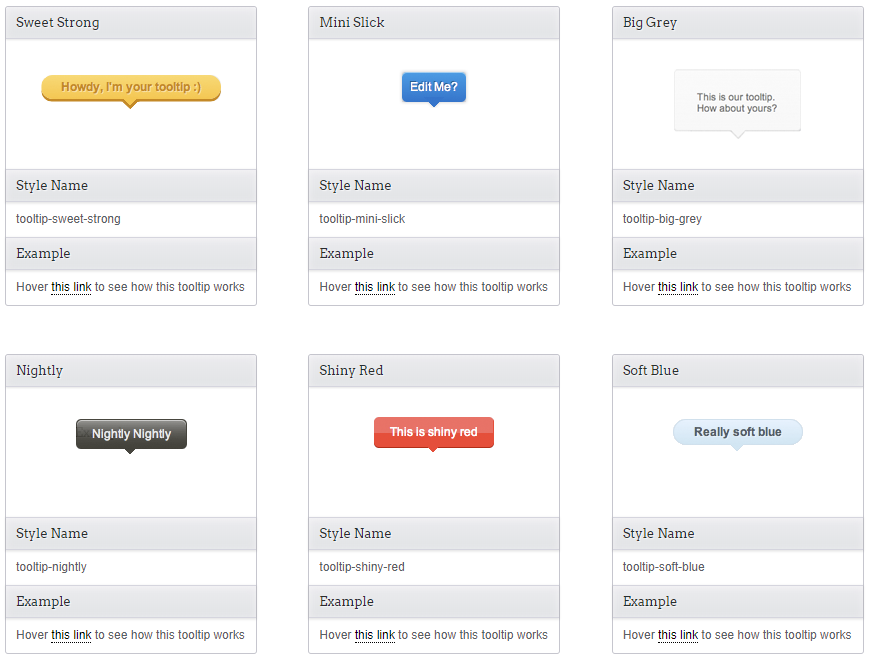 jQuery+CSS3实现ToolTip效果