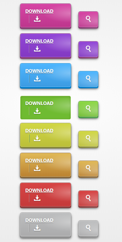 css3实现3d凹凸按钮