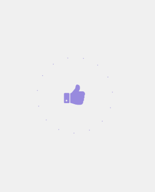 HTML5 SVG实现喜欢点赞动画特效
