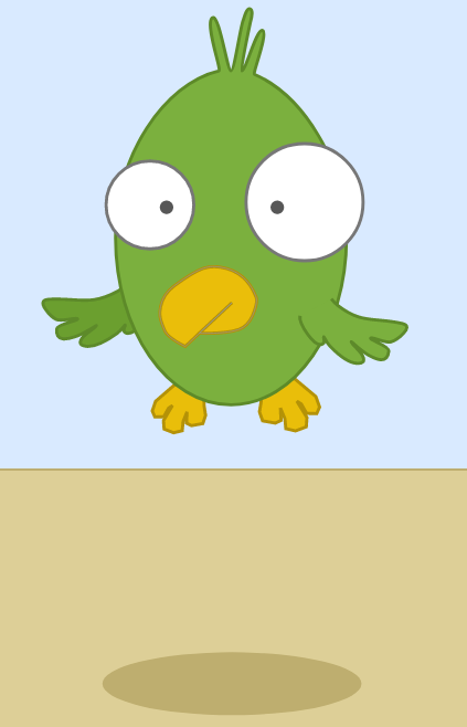 HTML5实现小鸟卡通动画特效代码