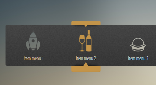 HTML5+CSS3滑块动画菜单代码