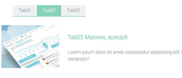 CSS3清新Tab菜单js代码