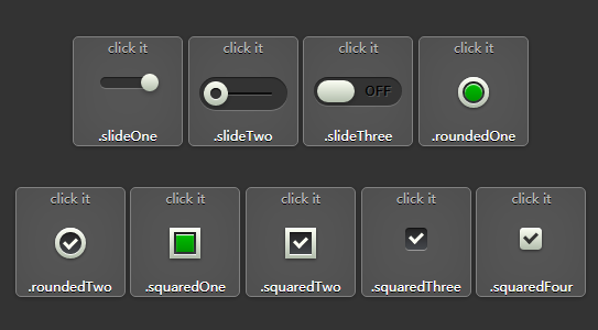 CSS3美化Checkbox复选框代码