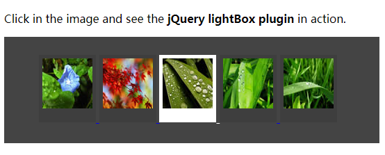 jQuery LightBox图片浏览效果特效代码
