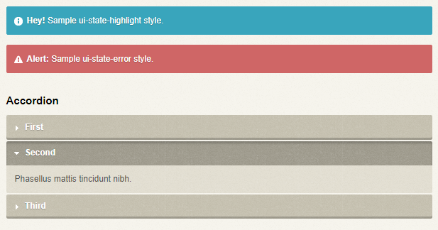 可爱的复古风格jQuery UI Theme Retro特效代码