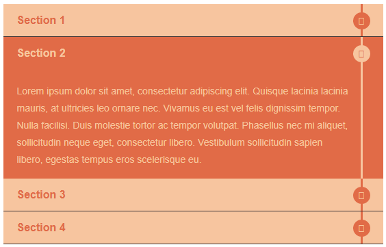 Bootstrap Accordion手风琴特效