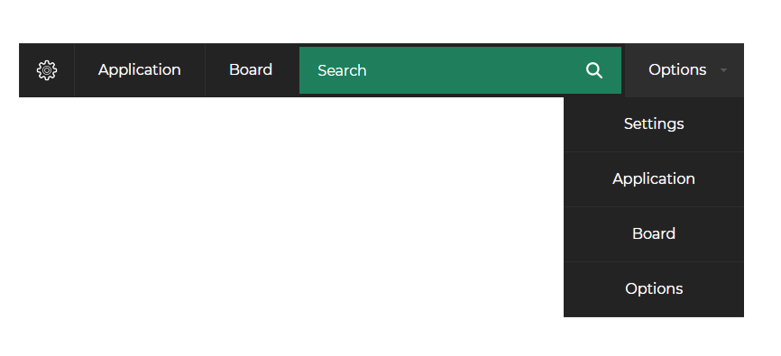 css3带搜索框下拉菜单特效代码